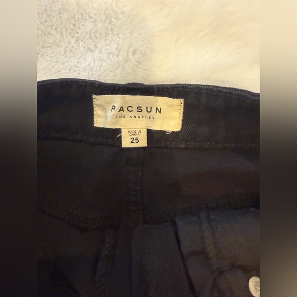 PacSun Black Denim Skirt - Picture 3 of 3